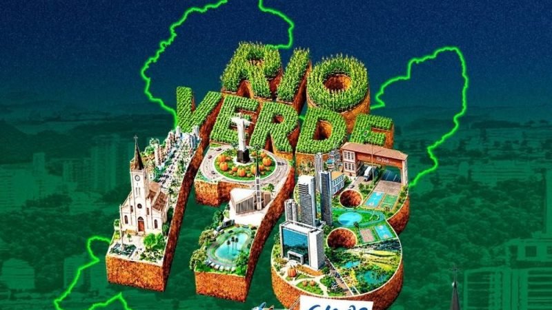 De shows a inaugurações: Veja a programação completa dos 178 anos de Rio Verde