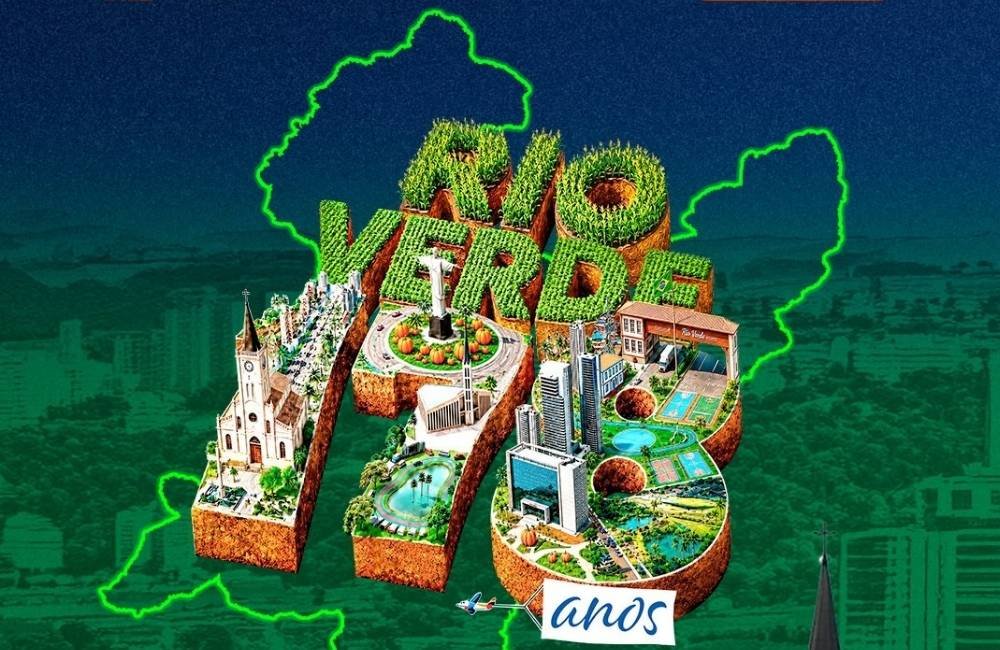 De shows a inaugurações: Veja a programação completa dos 178 anos de Rio Verde