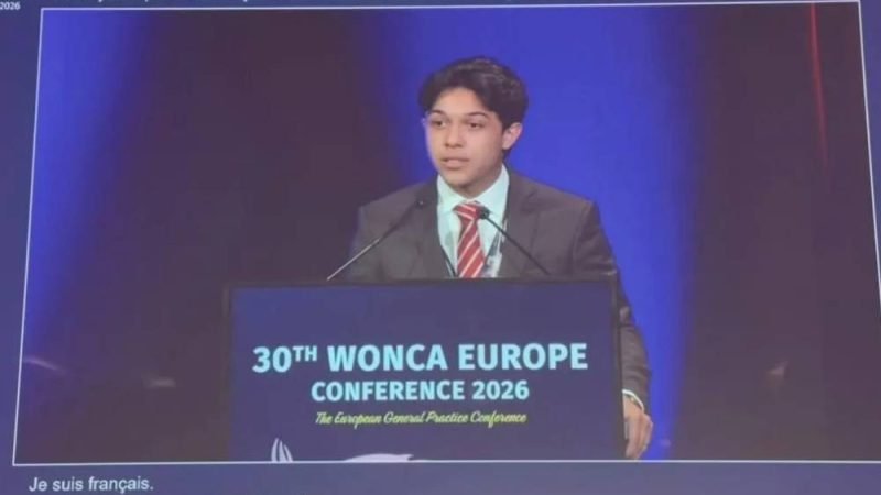 Estudante goiano apresenta pesquisa sobre vacinação infantil em congresso internacional na França