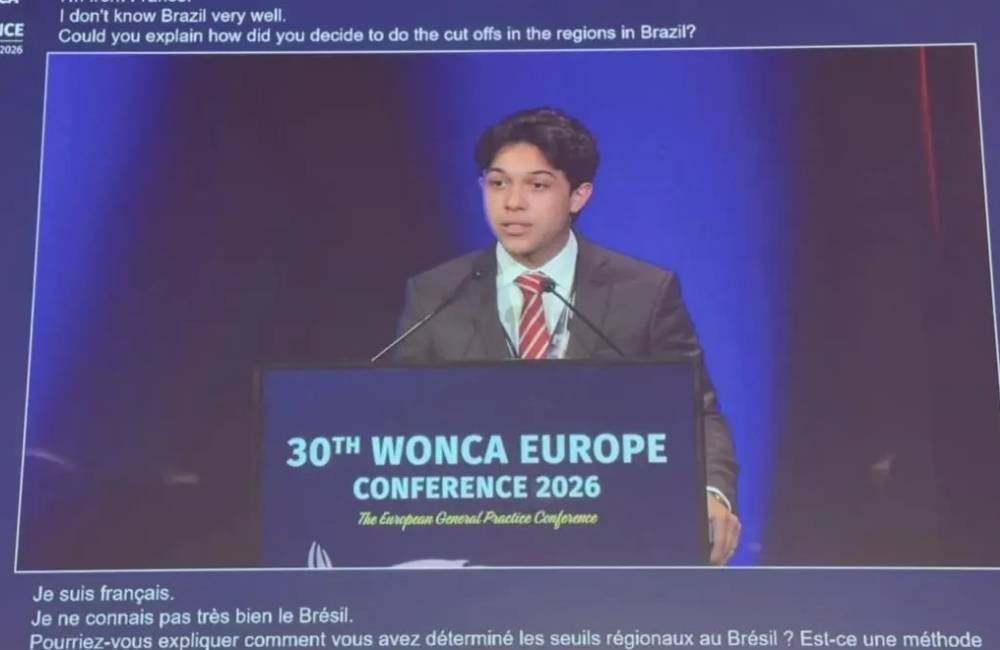 Estudante goiano apresenta pesquisa sobre vacinação infantil em congresso internacional na França