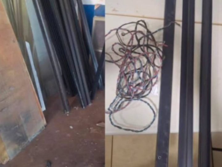 Homem é preso em flagrante suspeito de furtar barras de alumínio de empresa em Jataí