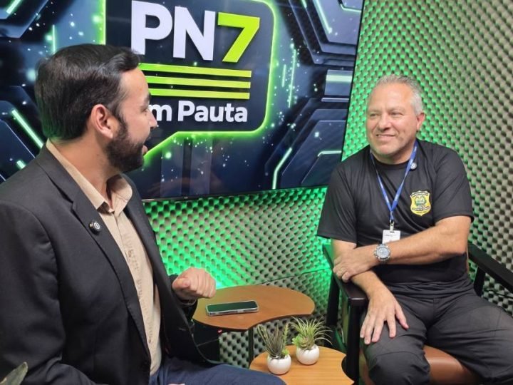 Marcelo Fiório participa do PN7 em Pauta e esclarece dúvidas sobre trânsito, fiscalização e segurança viária em Jataí