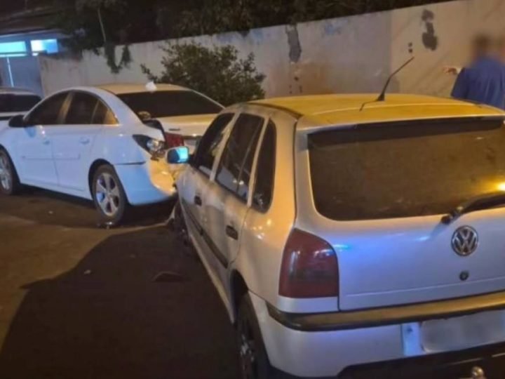 Motorista de 71 anos é preso em Jataí após dirigir embriagado, bater em carro estacionado e tentar fugir