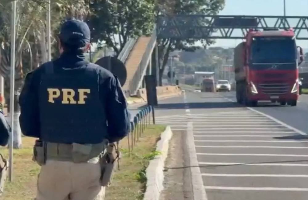 PRF reforça fiscalização com drones nas rodovias de Goiás durante férias escolares
