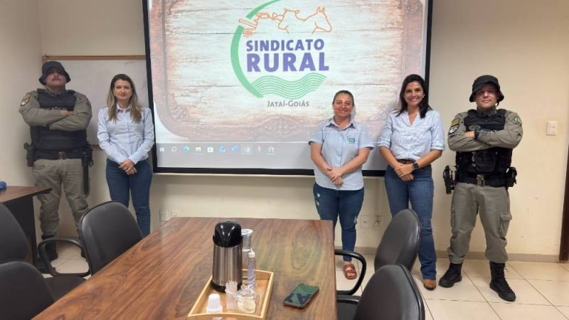 Sindicato Rural de Jataí e Patrulha Rural reforçam ações de segurança no campo