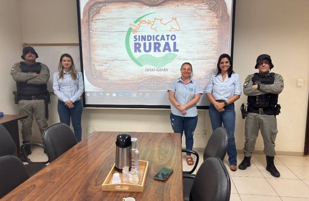 Sindicato Rural de Jataí e Patrulha Rural reforçam ações de segurança no campo