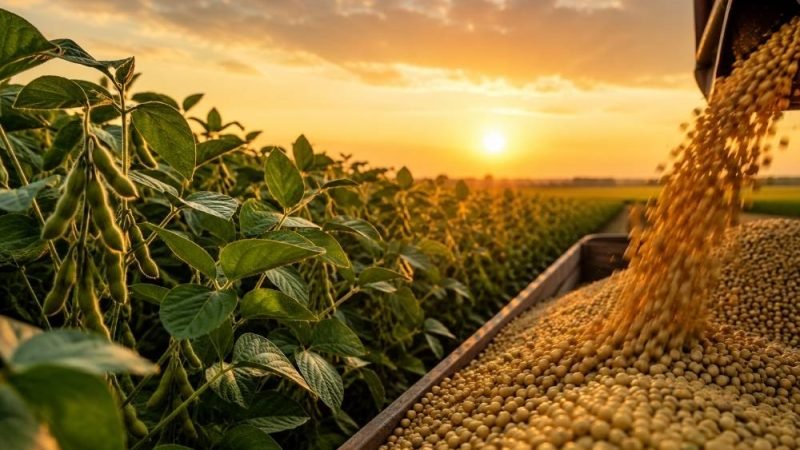 Soja fecha a semana cotada a R$ 124 por saca e mantém mercado agro aquecido em Jataí