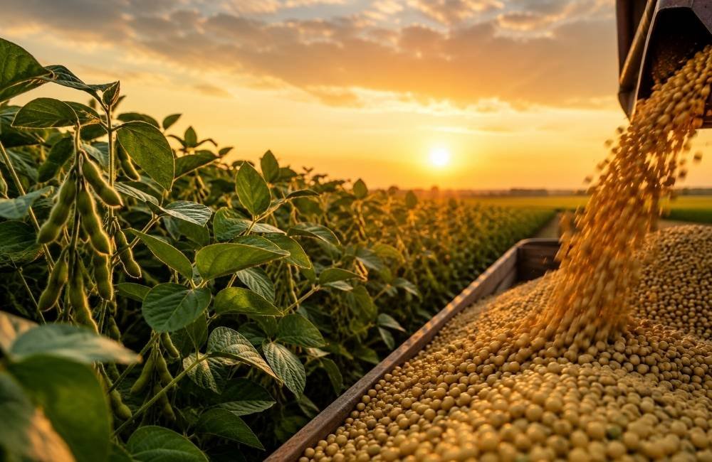 Soja fecha a semana cotada a R$ 124 por saca e mantém mercado agro aquecido em Jataí