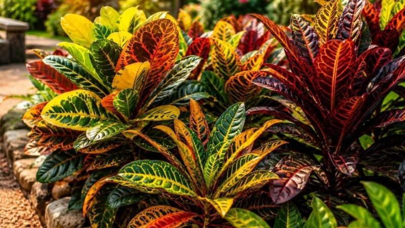 Sol, cores e muita personalidade: Descubra os crótons que estão conquistando o paisagismo