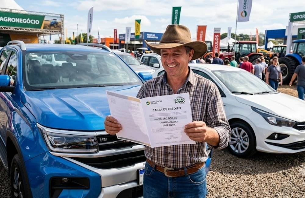 Sonhando com um carro novo? Veja como conquistar até R$ 180 mil em crédito com parcelas acessíveis