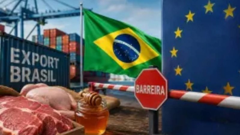 União Europeia suspende importações de produtos brasileiros e preocupa agronegócio; governo tenta reverter bloqueio