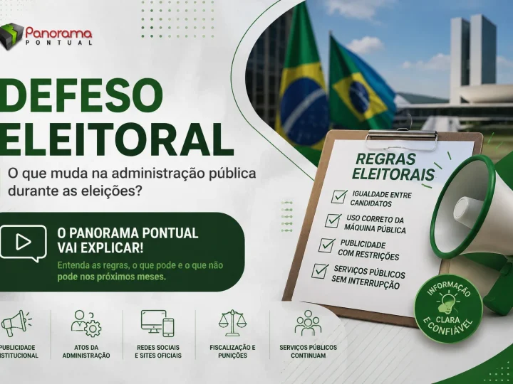 VÍDEO | Defeso eleitoral: entenda o que muda para os órgãos públicos durante as eleições