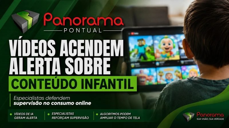 VÍDEO | IA acende alerta sobre conteúdo infantil e preocupa especialistas