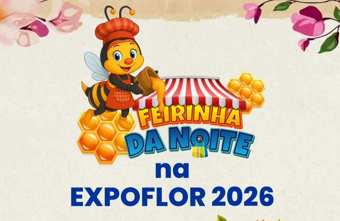 AGENDA | Feirinha da Noite na Expoflor 2026 acontece neste sábado com compras, gastronomia e lazer em Jataí