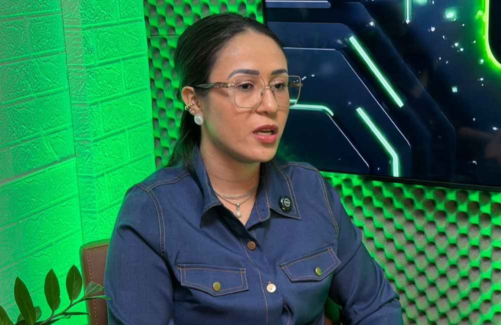 Laura Assis de Freitas, consultora em Gestão Financeira de Fazendas, durante entrevista ao programa PN7 em Pauta sobre rentabilidade e gestão no agronegócio.
