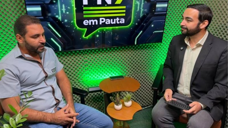 Mauro Filho participa do PN7 em Pauta e destaca empreendedorismo, inovação e o papel do Summit 2026 no desenvolvimento regional