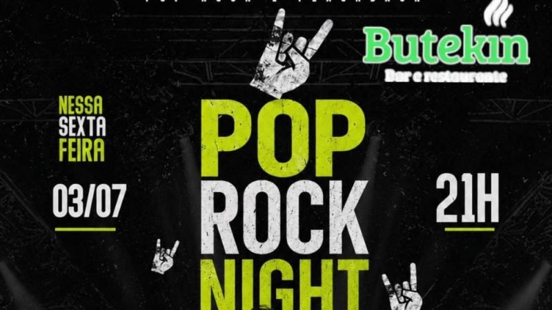 AGENDA | Pop Rock Night agita sexta-feira no Butekin com Pedro Lopes – Trio Acústico em Jataí