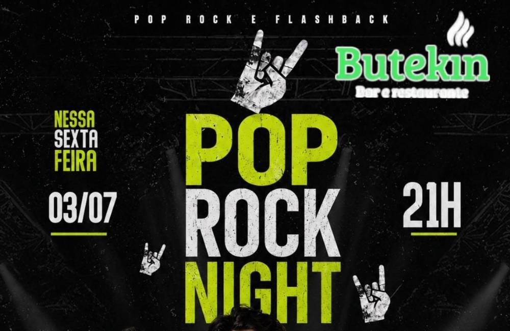 AGENDA | Pop Rock Night agita sexta-feira no Butekin com Pedro Lopes – Trio Acústico em Jataí