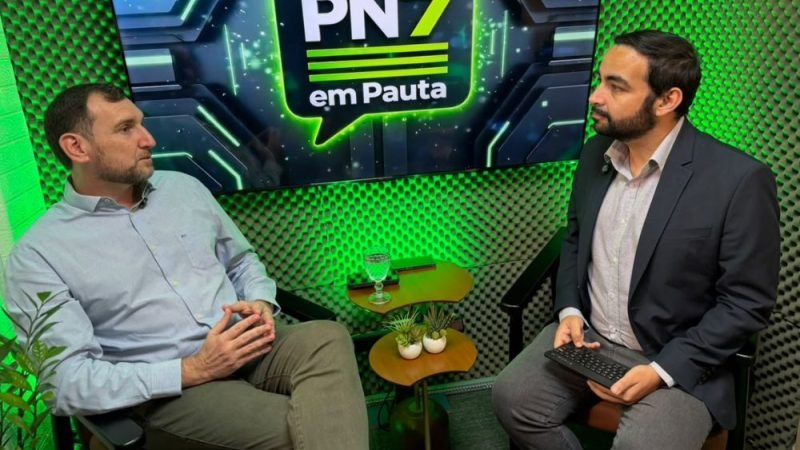 Secretário Ricardo Goulart destaca infraestrutura, apoio ao produtor e emergência climática em entrevista ao PN7 em Pauta