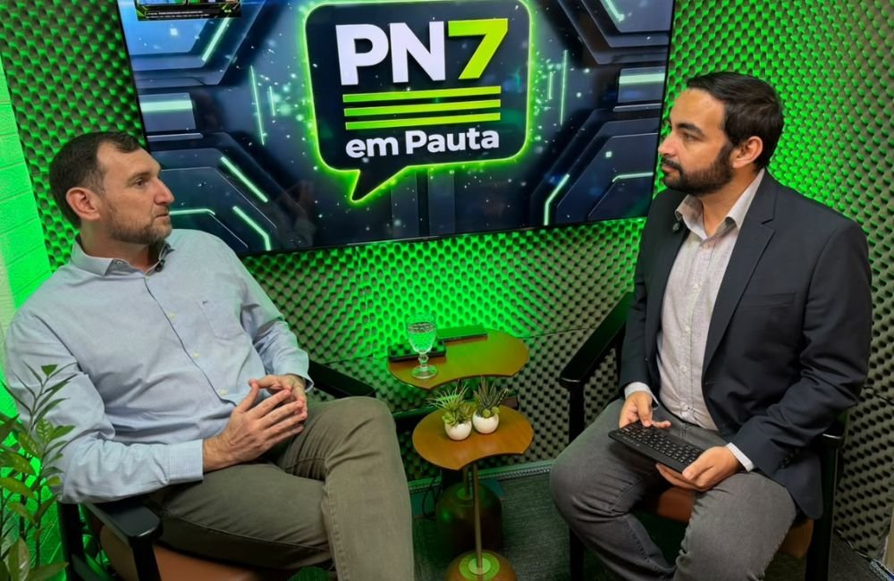 Secretário Ricardo Goulart destaca infraestrutura, apoio ao produtor e emergência climática em entrevista ao PN7 em Pauta