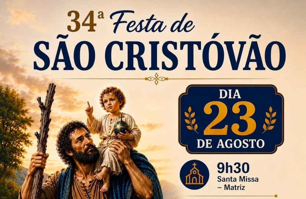34ª Festa de São Cristóvão terá carreata e bênção dos veículos neste domingo em Jataí
