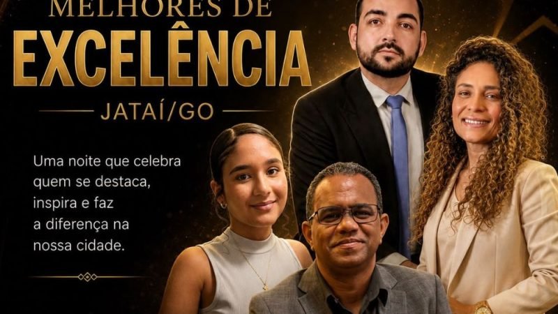 AGENDA | Portal Panorama é premiado hoje, sábado (22), com 37,7% dos votos no Melhores de Excelência Jataí-GO