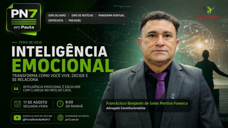 AO VIVO | PN7 em Pauta destaca agro, notícias de Jataí e inteligência emocional