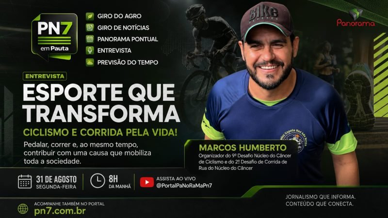 AO VIVO | PN7 em Pauta: esporte, agro e notícias de Goiás