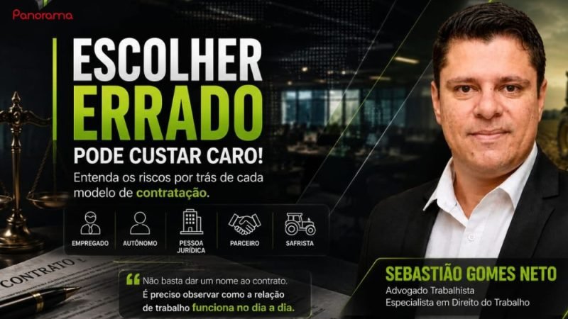 VÍDEO | PJ, autônomo ou empregado? Advogado explica riscos e cuidados na contratação