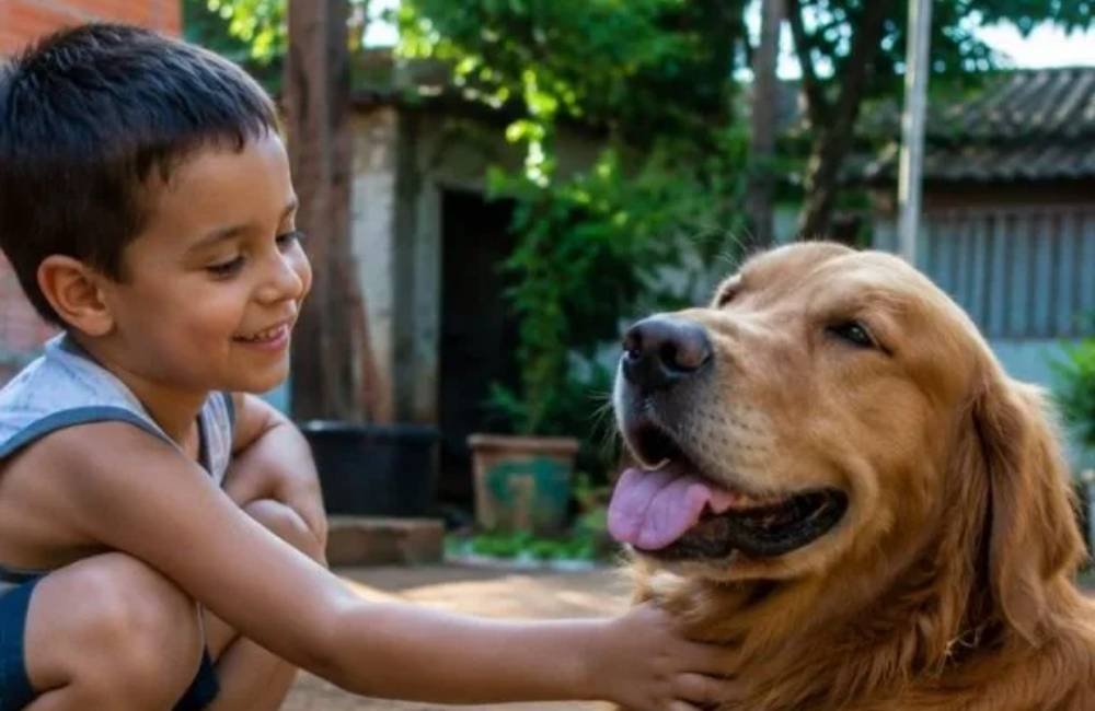 Cães mais dóceis para crianças: veja raças que se destacam