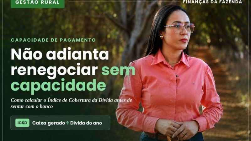 Capacidade de pagamento da fazenda