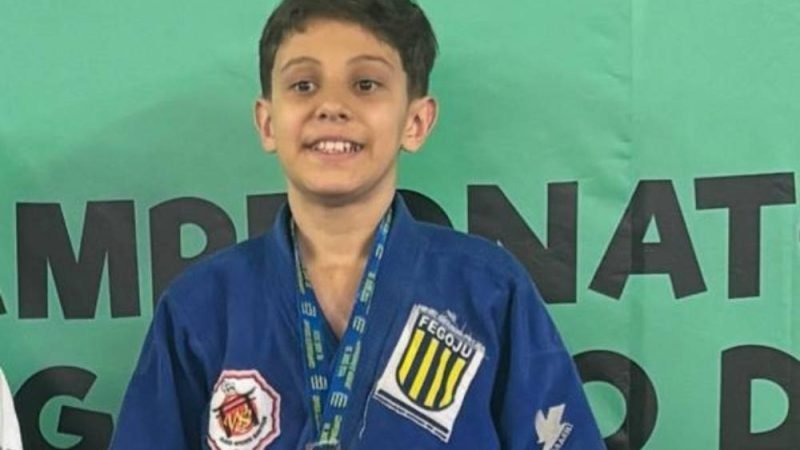 Judoca de Jataí se destaca no Campeonato Brasileiro Sub-13 e fica entre os melhores do país