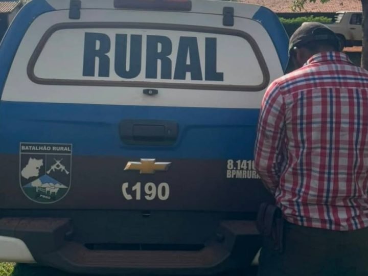 Operação do Batalhão Rural cumpre mandado de prisão durante ação em Serranópolis