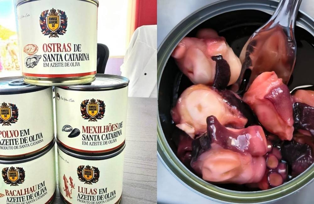 Ostra em lata: Brasil cria produção inédita