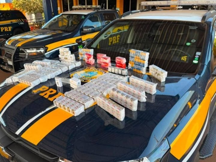 PRF apreende cerca de 1.200 ampolas de tirzepatida escondidas em carro na BR-060, em Jataí