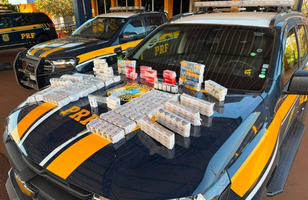PRF apreende cerca de 1.200 ampolas de tirzepatida escondidas em carro na BR-060, em Jataí