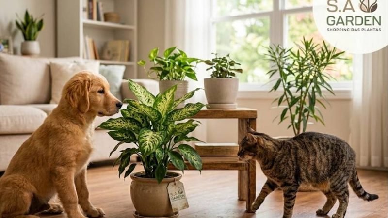 Seu jardim é seguro para seu pet? SA Garden revela plantas que exigem cuidado