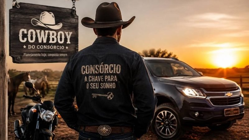 Seu próximo carro pode começar com uma escolha: conheça o Cowboy do Consórcio