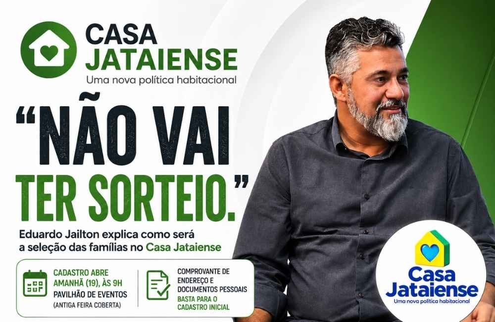 Casa Jataiense abre cadastro nesta quarta-feira; veja como participar