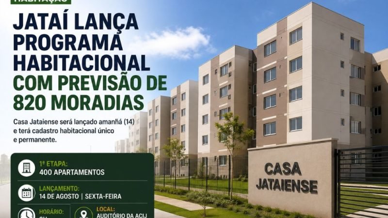 Jataí lança nesta sexta-feira programa habitacional com previsão de 820 moradias