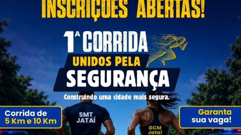 Corrida em Jataí terá percursos de 5 e 10 km e R$ 10 mil em premiações