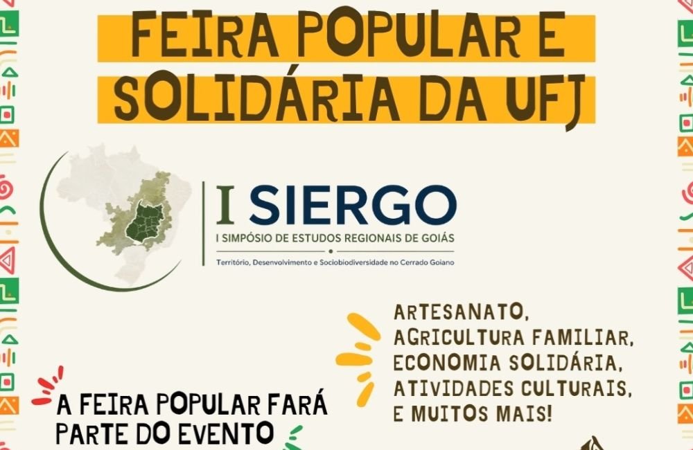 AGENDA | Feira Popular e Solidária da UFJ