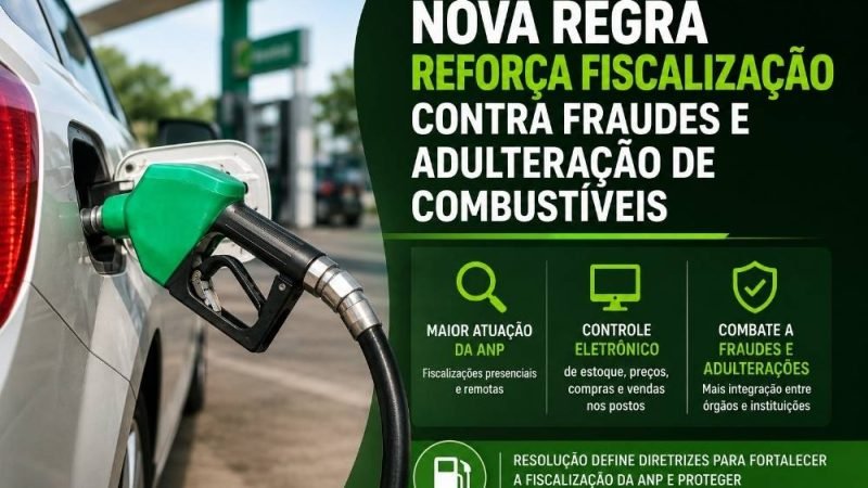 Nova regra amplia fiscalização contra fraudes e adulteração de combustíveis no país