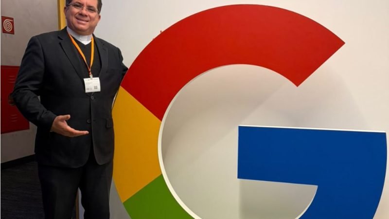 Frei Rogério Soares leva debate sobre inteligência artificial e o “neo-humano” à sede do Google em São Paulo
