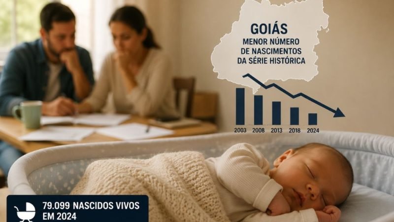 Goiás registra menor número de nascimentos da série histórica