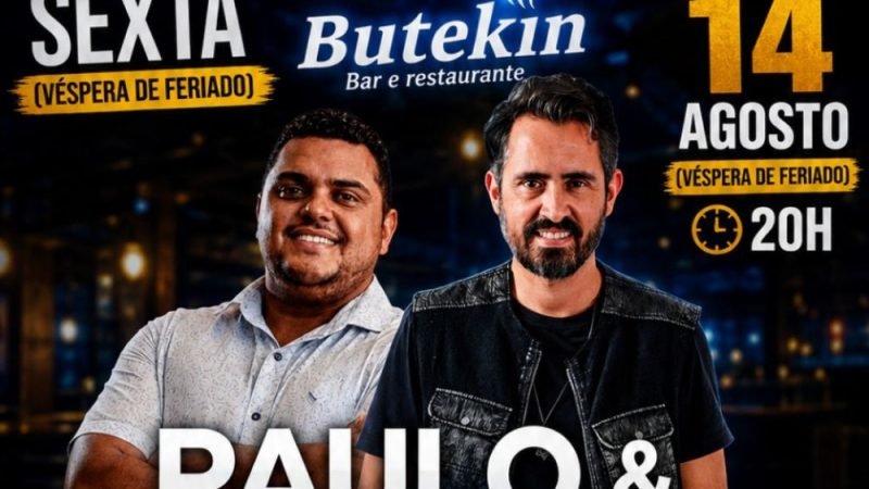 AGENDA | Muvuca reúne quatro atrações musicais no Butekin nesta sexta-feira (14), em Jataí