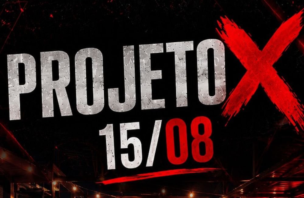 Projeto X anuncia 3º lote de ingressos por R$ 45 para evento em 15 de agosto