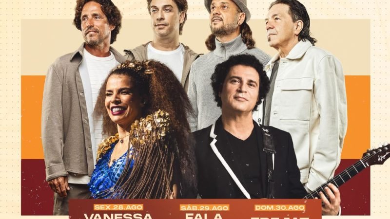 AGENDA | XII Festival Gastronômico de Trindade acontece de 28 a 30 de agosto com shows de Vanessa da Mata, Falamansa e Frejat