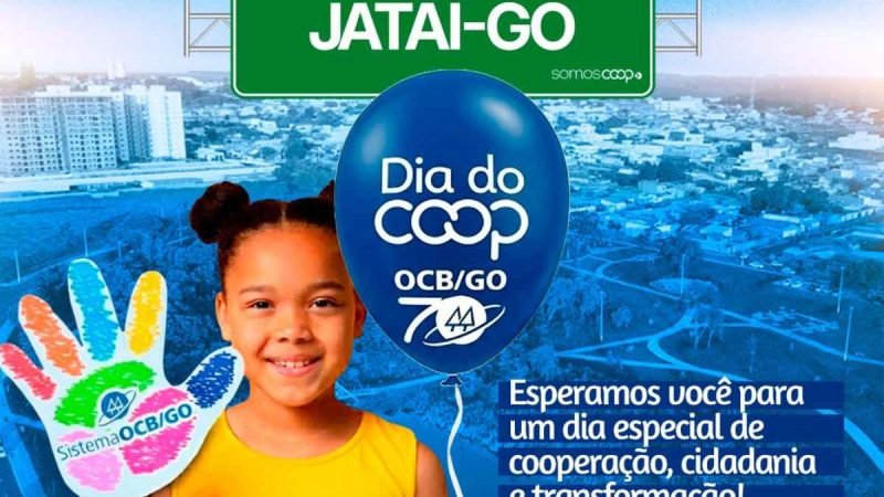 AGENDA | Dia do Cooperativismo terá tarde de serviços gratuitos no Lago JK em Jataí