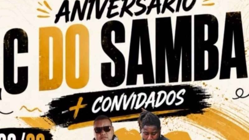 AGENDA |  Aniversário do Samba reúne shows em Jataí